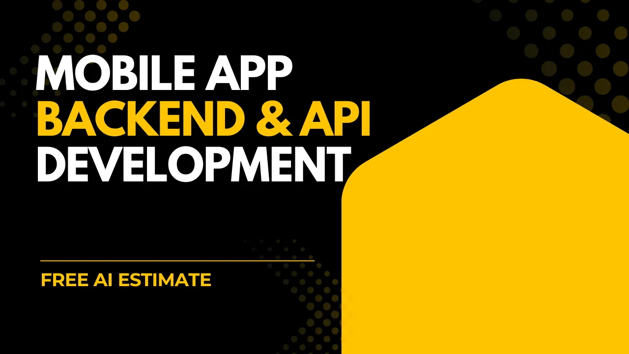 Mobile Backend & API Development