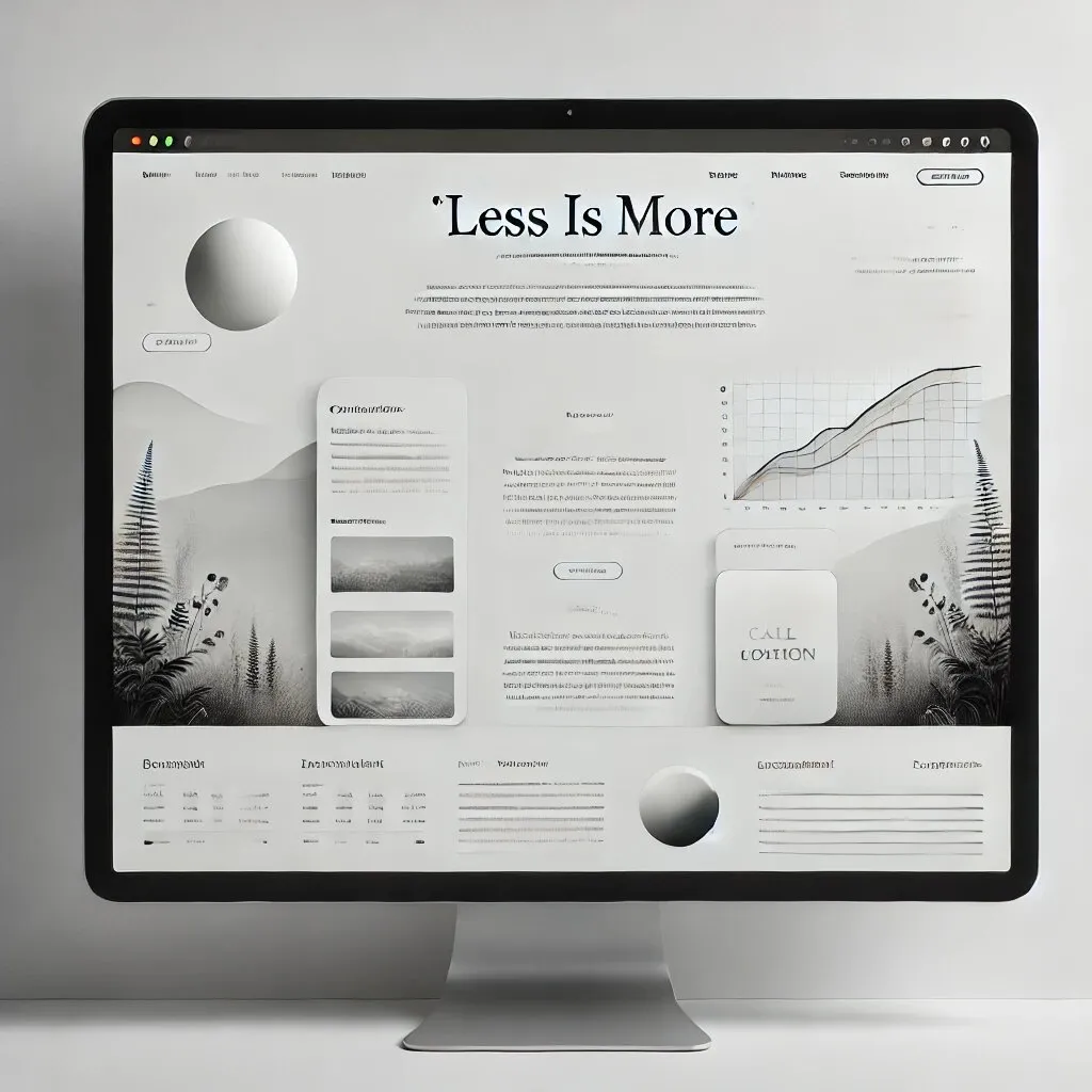 The Power of Minimalist Web Design: Less Is More - WYENS Blog